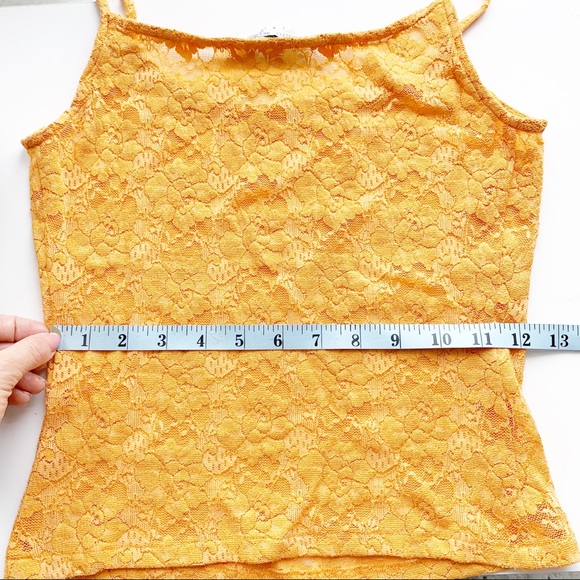 Alberto Makali Orange Lace Camisole NWOT - Picture 3 of 5